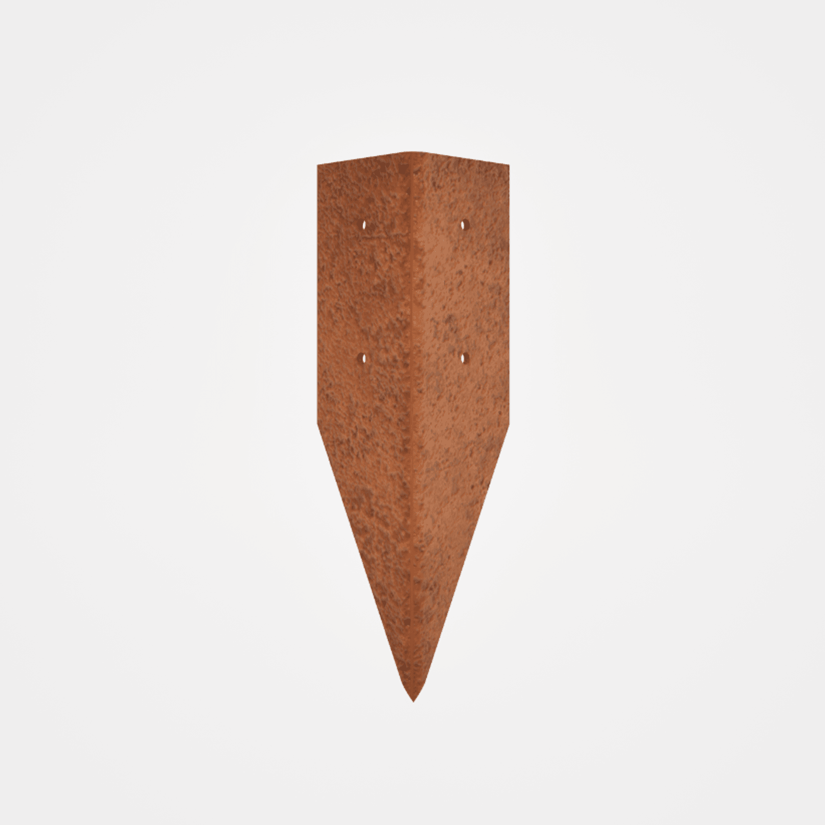 100 mm High. Corten Steel Garden Edging 3.00 mm Thick gallery detail image