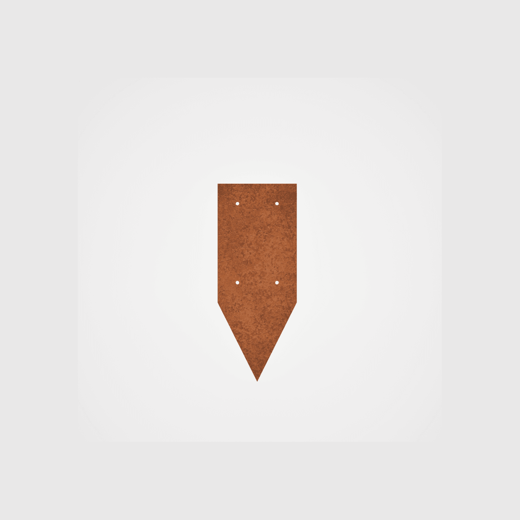 150 mm High. Corten Steel Garden Edging 3.00 mm Thick gallery detail image