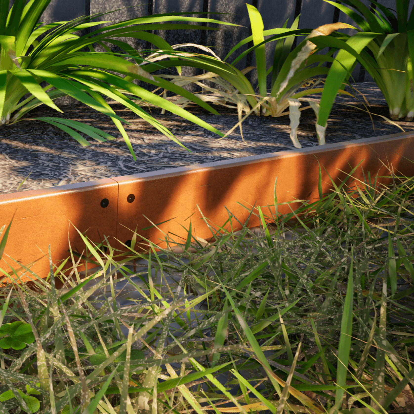 200 mm TerraEdge Rigid Heavy Duty Garden Edging gallery detail image