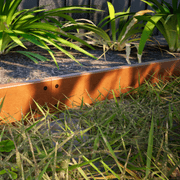 100 mm TerraEdge Rigid Corten Steel Garden Edging gallery detail image