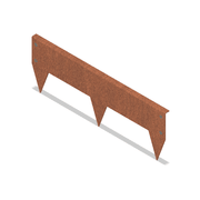 200 mm TerraEdge Rigid Heavy Duty Garden Edging gallery detail image