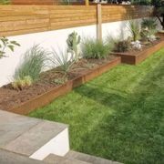 150 mm TerraEdge Rigid Corten Steel Garden Edging gallery detail image