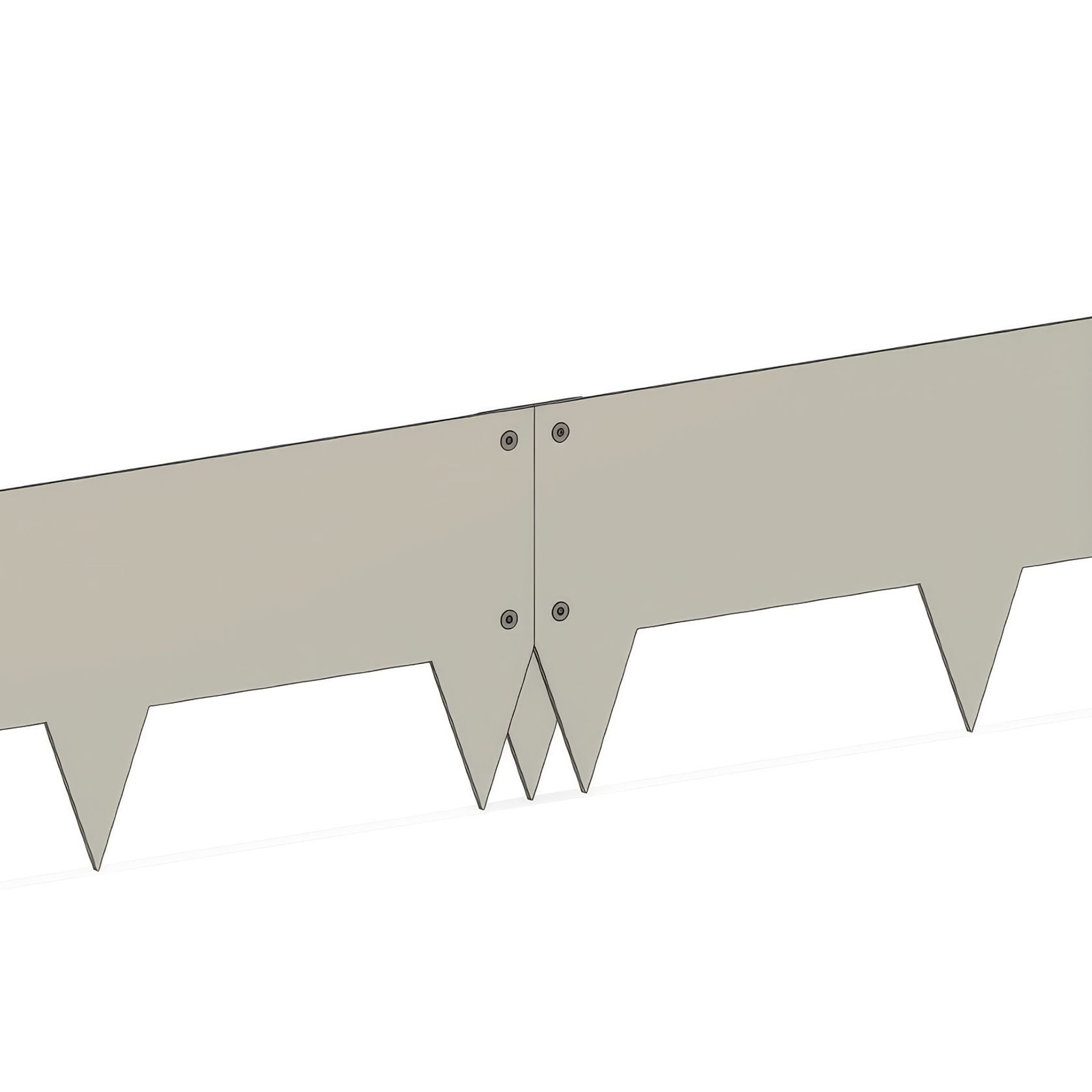 Terraedge Flexible Corten Steel Garden Edging gallery detail image