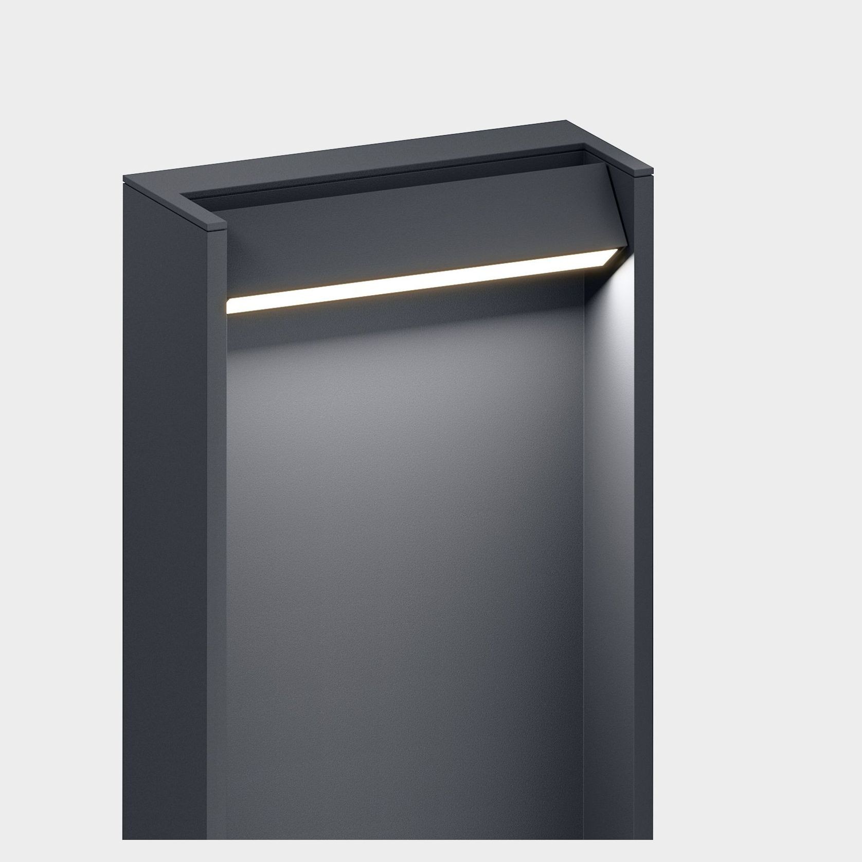 Slat 70 Outdoor Bollard Light gallery detail image