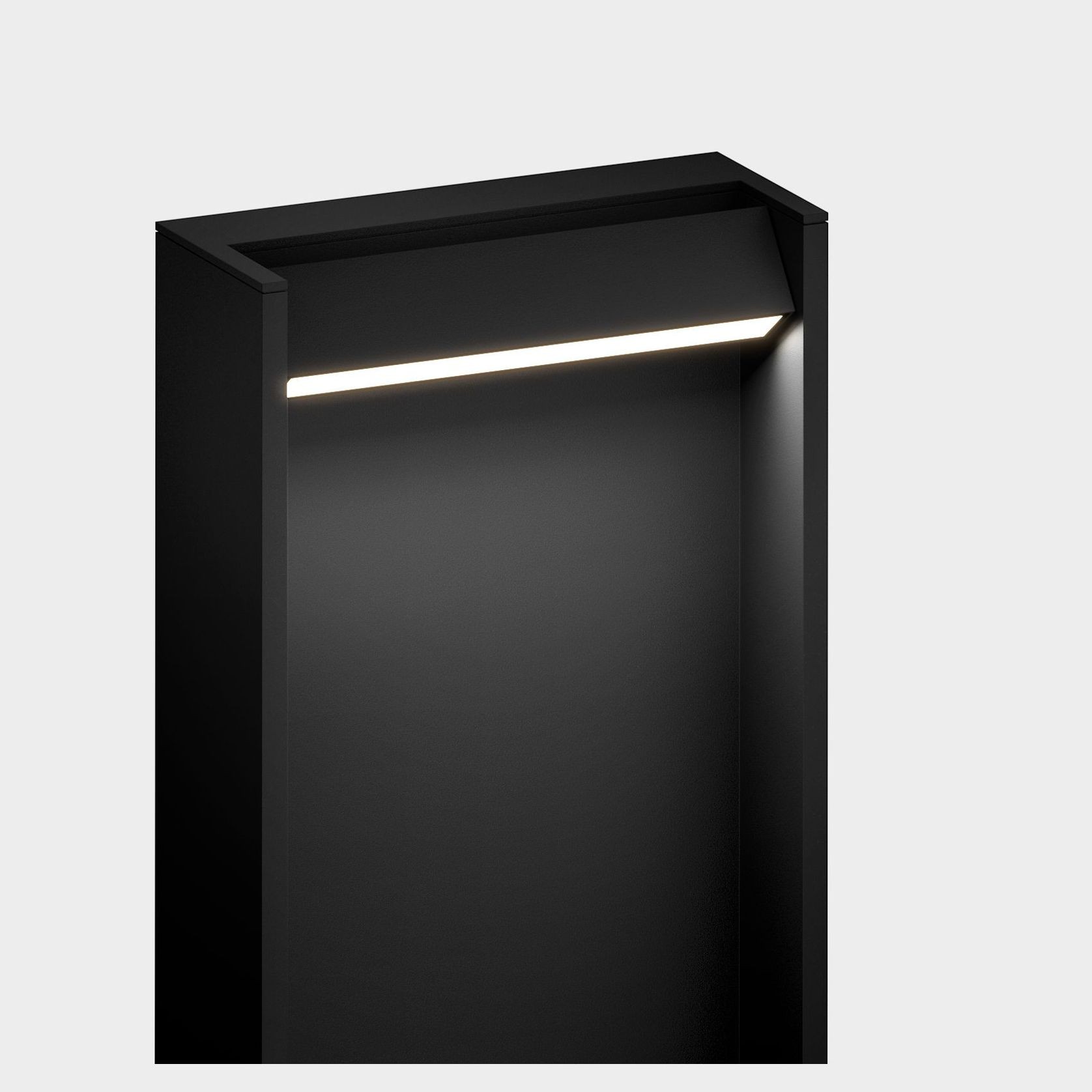 Slat 40 Outdoor Bollard Light gallery detail image