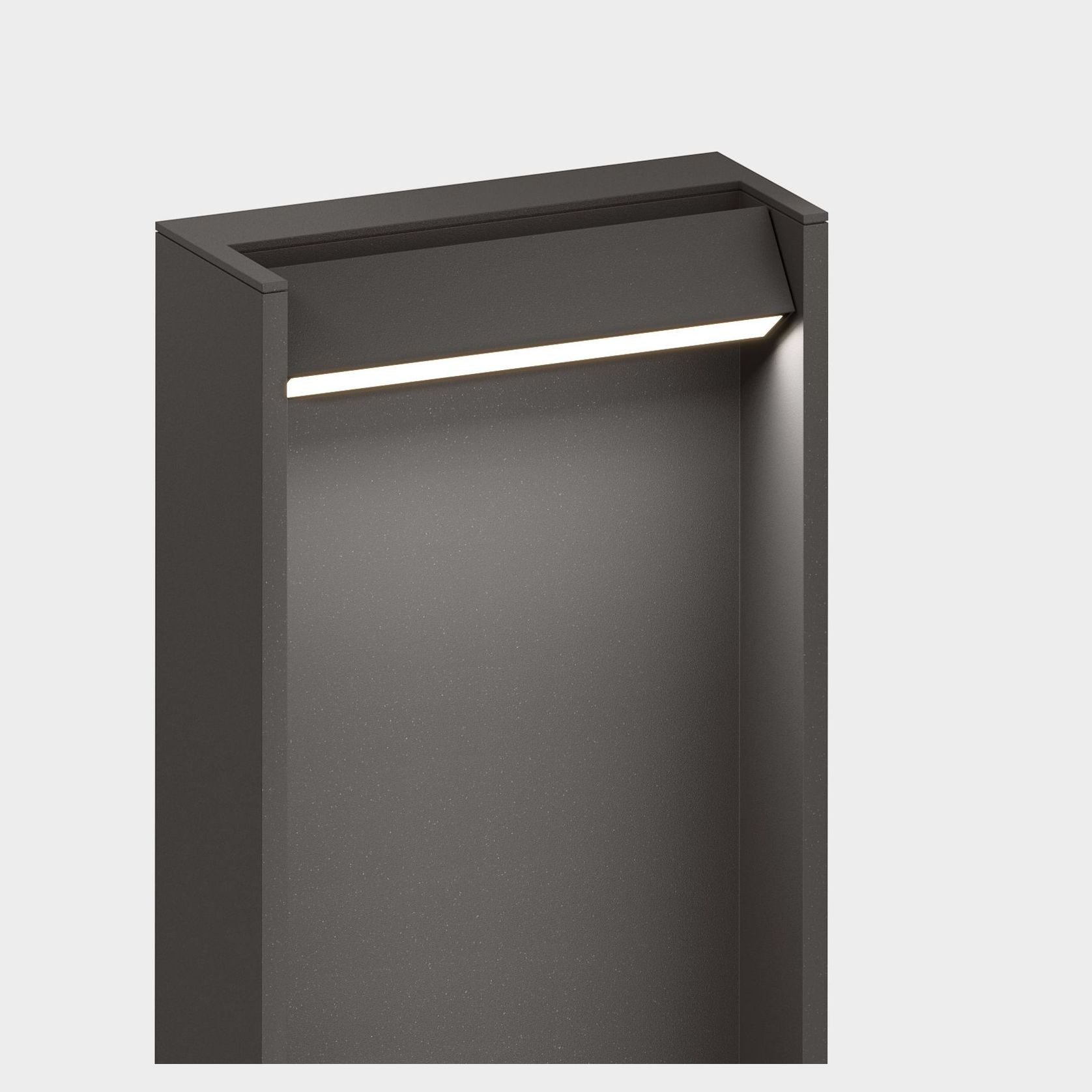 Slat 40 Outdoor Bollard Light gallery detail image