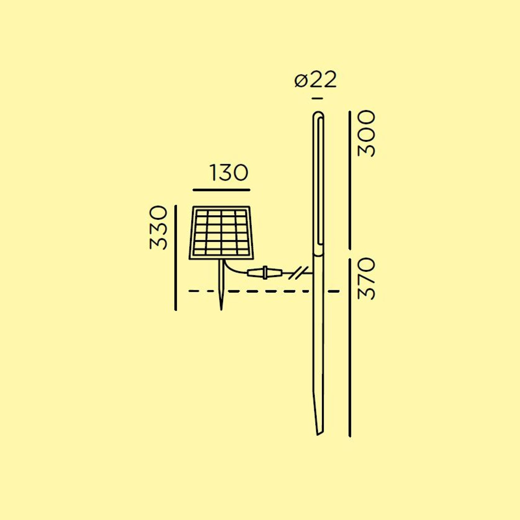 Kal S Solar Spike Light gallery detail image