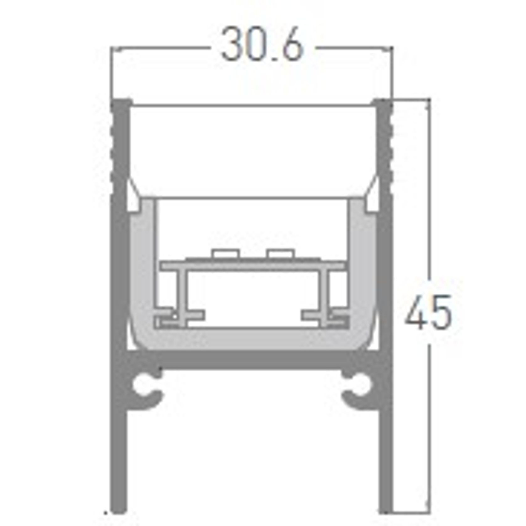 Rigid In Ground Light 20W Deep gallery detail image