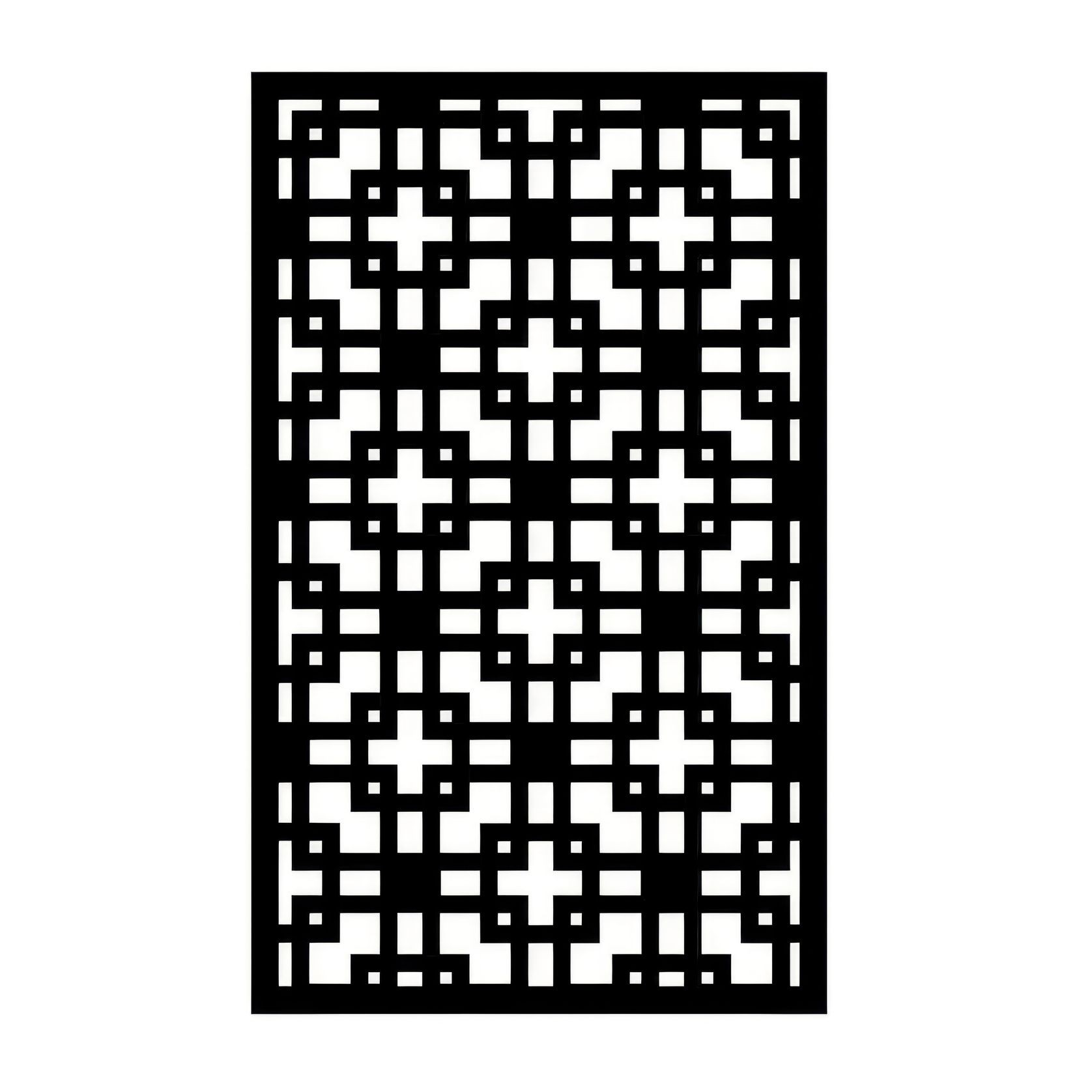 Decorative Screen & Fence Panel - The Squares gallery detail image