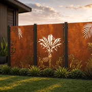 Privacy Screen - Nikau Decorative Panel Set gallery detail image