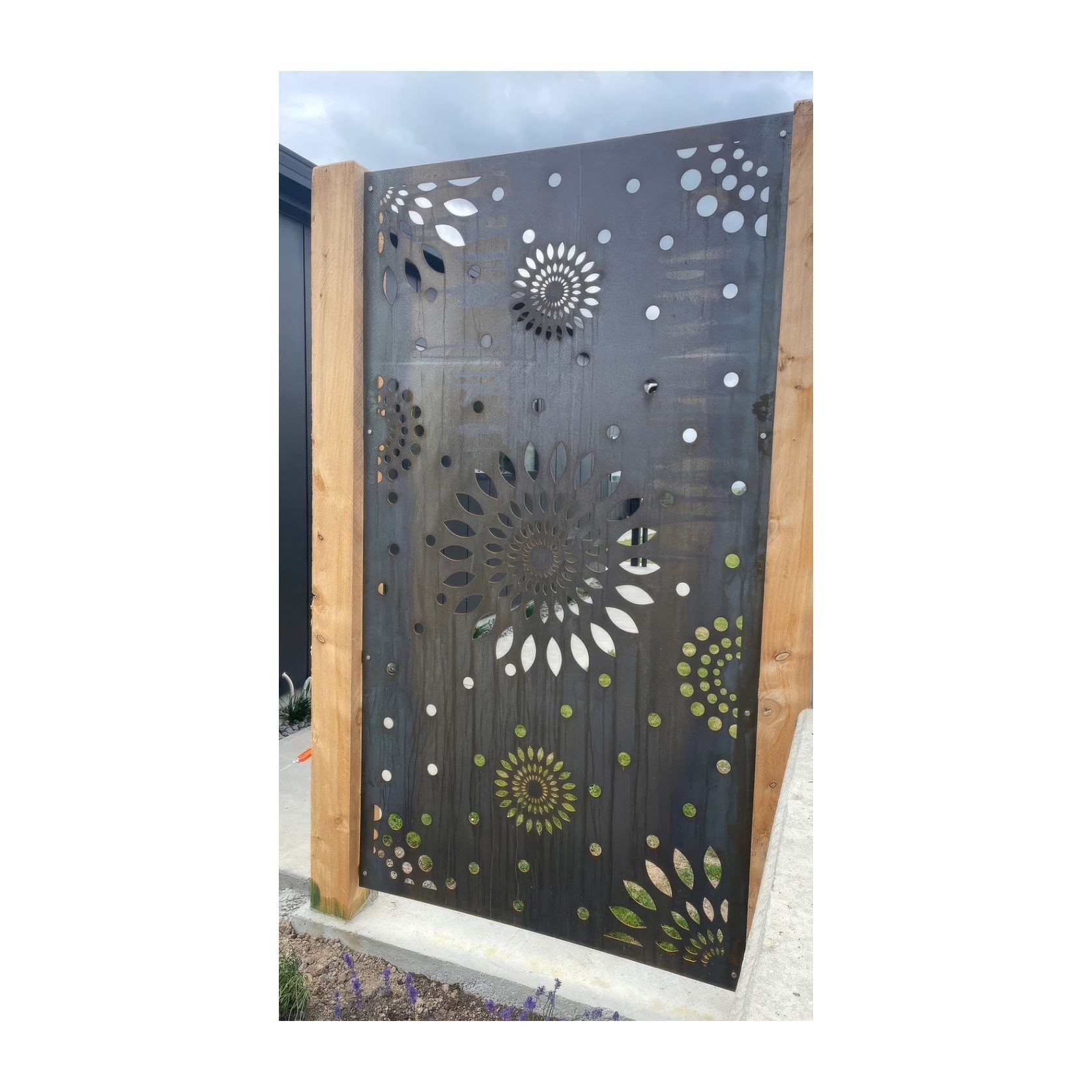 Boho Mandals - Laser Cut Fence Panel gallery detail image