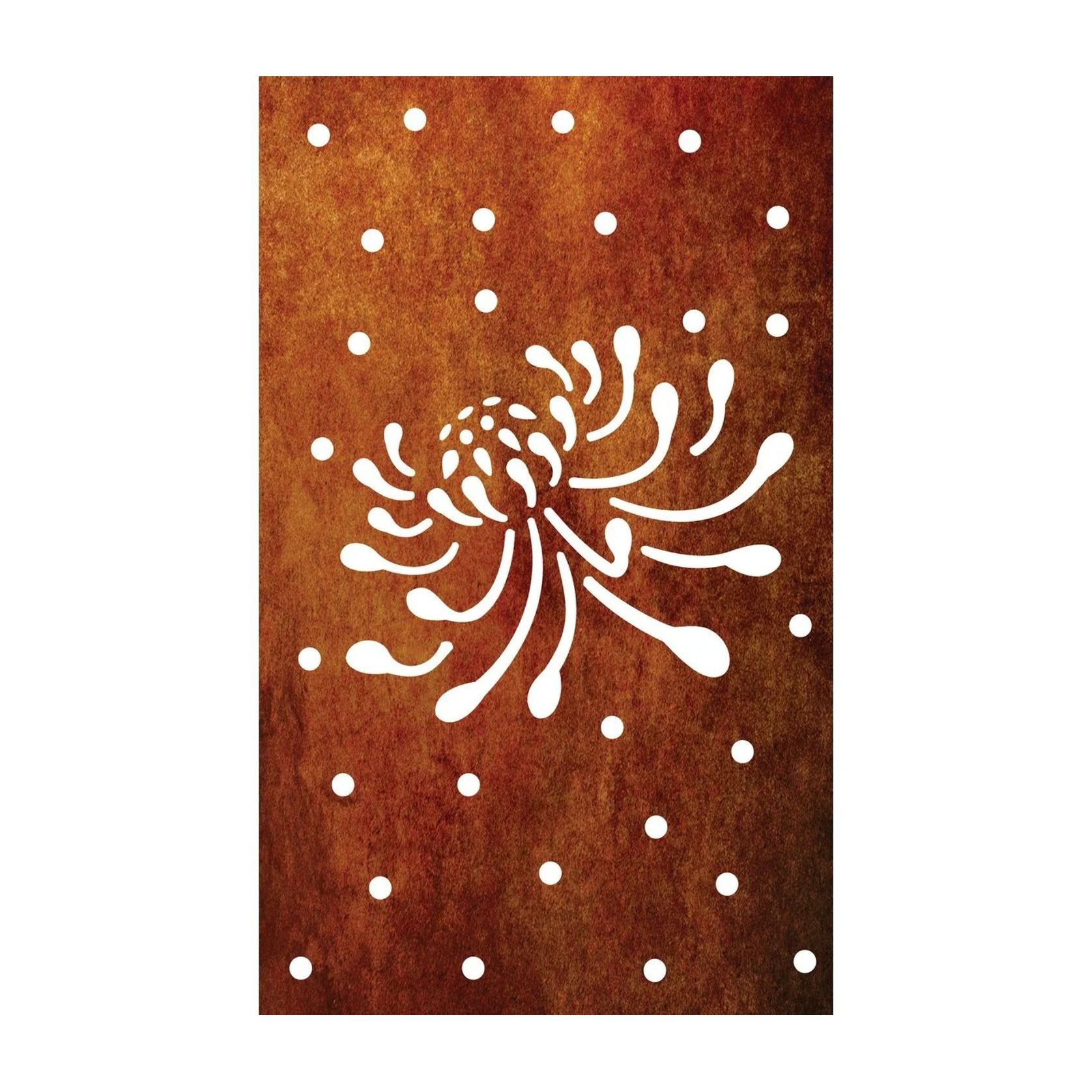 Fence Panels & Privacy Screen - Flower & Polka (Single) gallery detail image