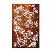 Privacy Screen & Fence Panel - Geometrical Flower gallery detail image
