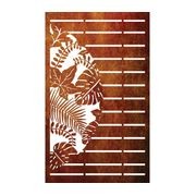 Fence Panel - Half Leaf with Straight lines gallery detail image