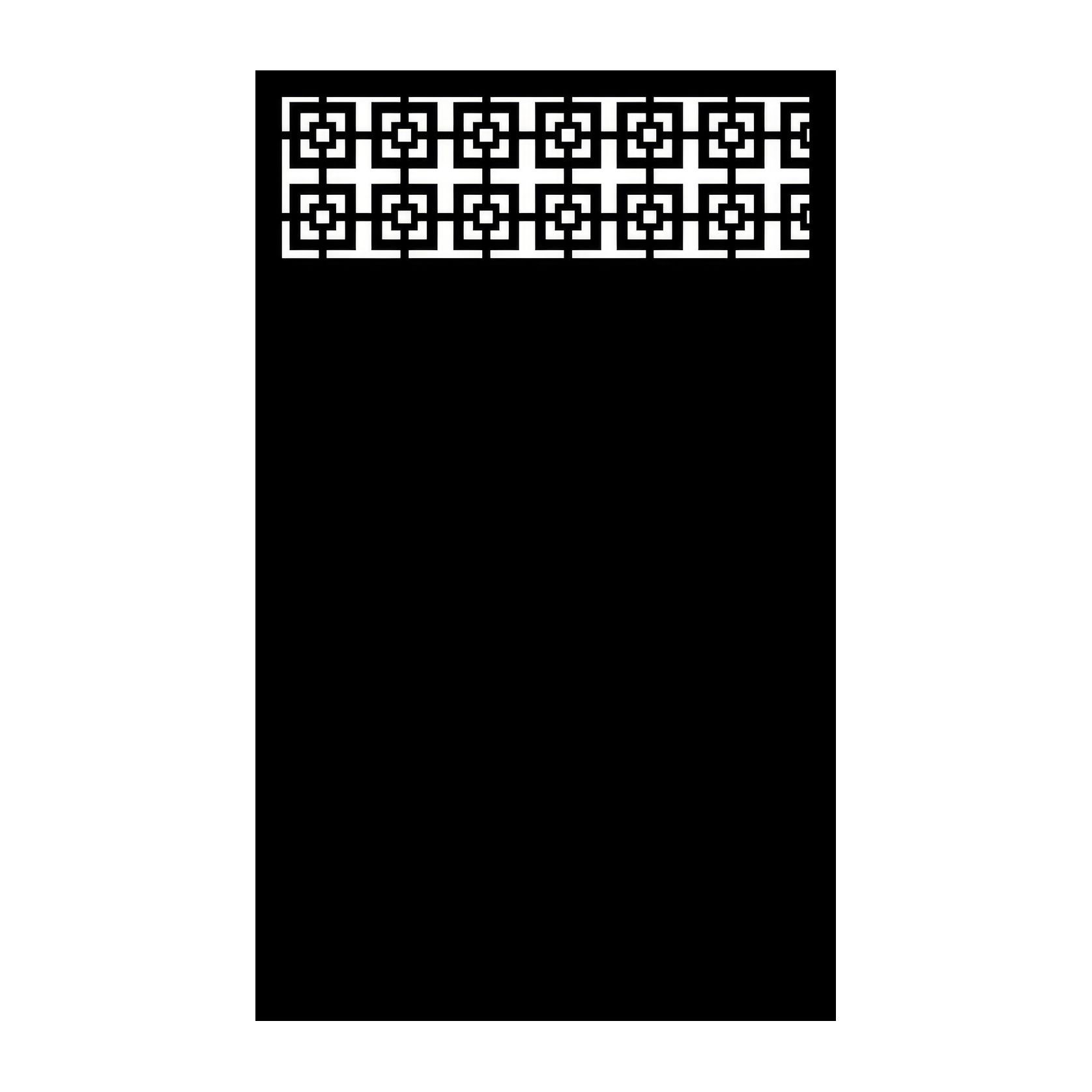 Fence Panel / Balustrade - Vertical Square Trim gallery detail image