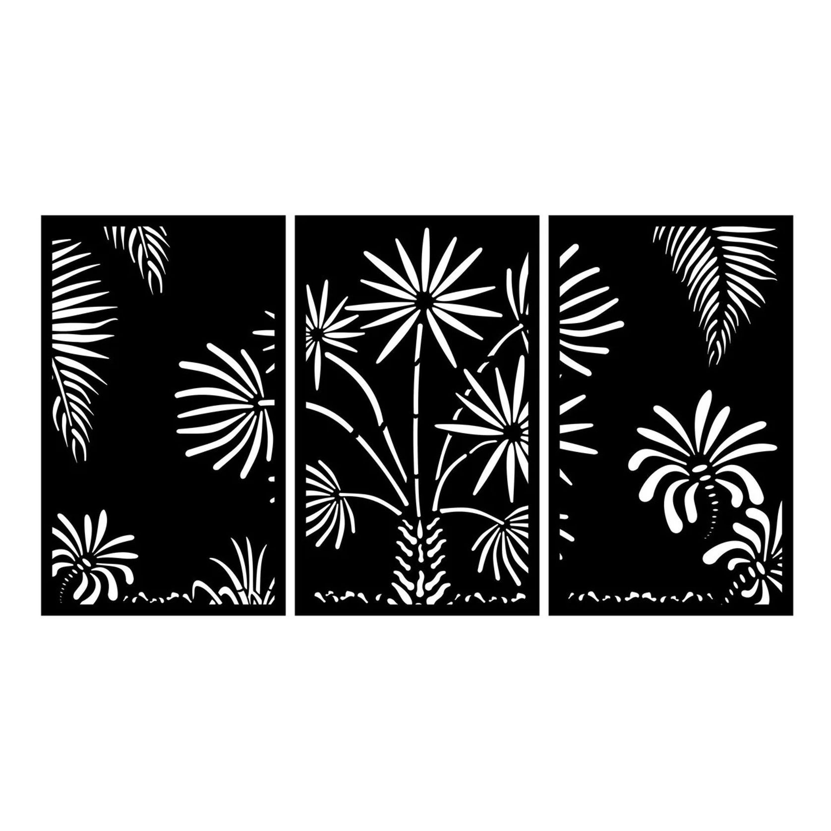 Decorative Garden Screens - The Palm Grove gallery detail image