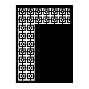 Fence Panel / Balustrade - Vertical Square Trim gallery detail image