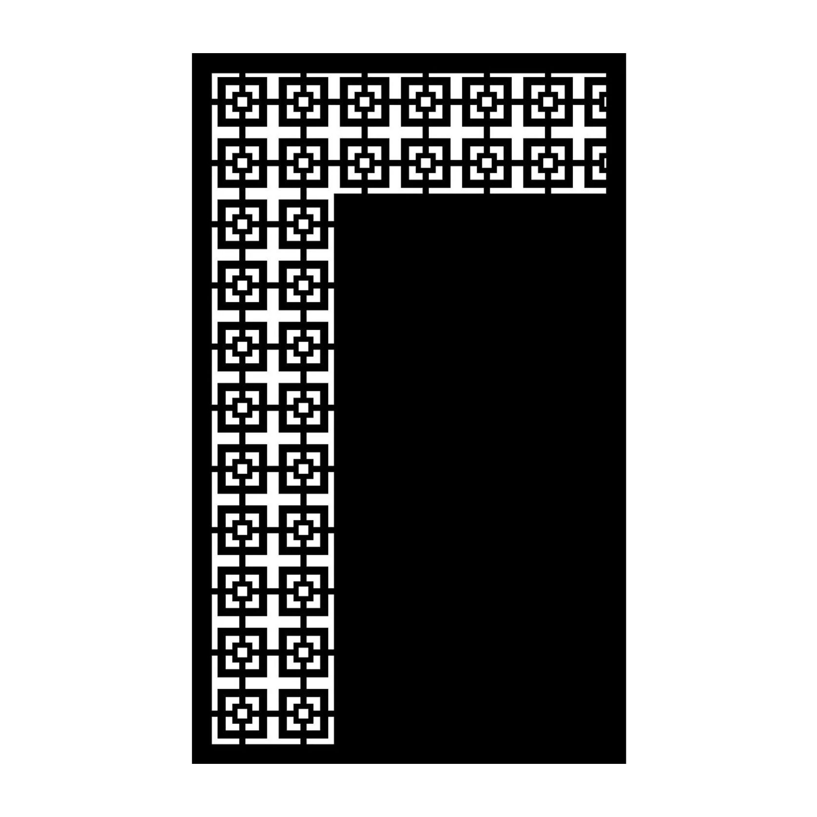 Fence Panel / Balustrade - Vertical Square Trim gallery detail image