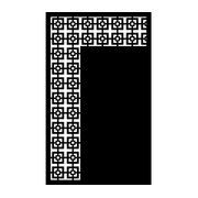 Fence Panel / Balustrade - Vertical Square Trim gallery detail image