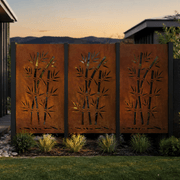 Bamboo Stalks- Laser Cut Fence Panel gallery detail image