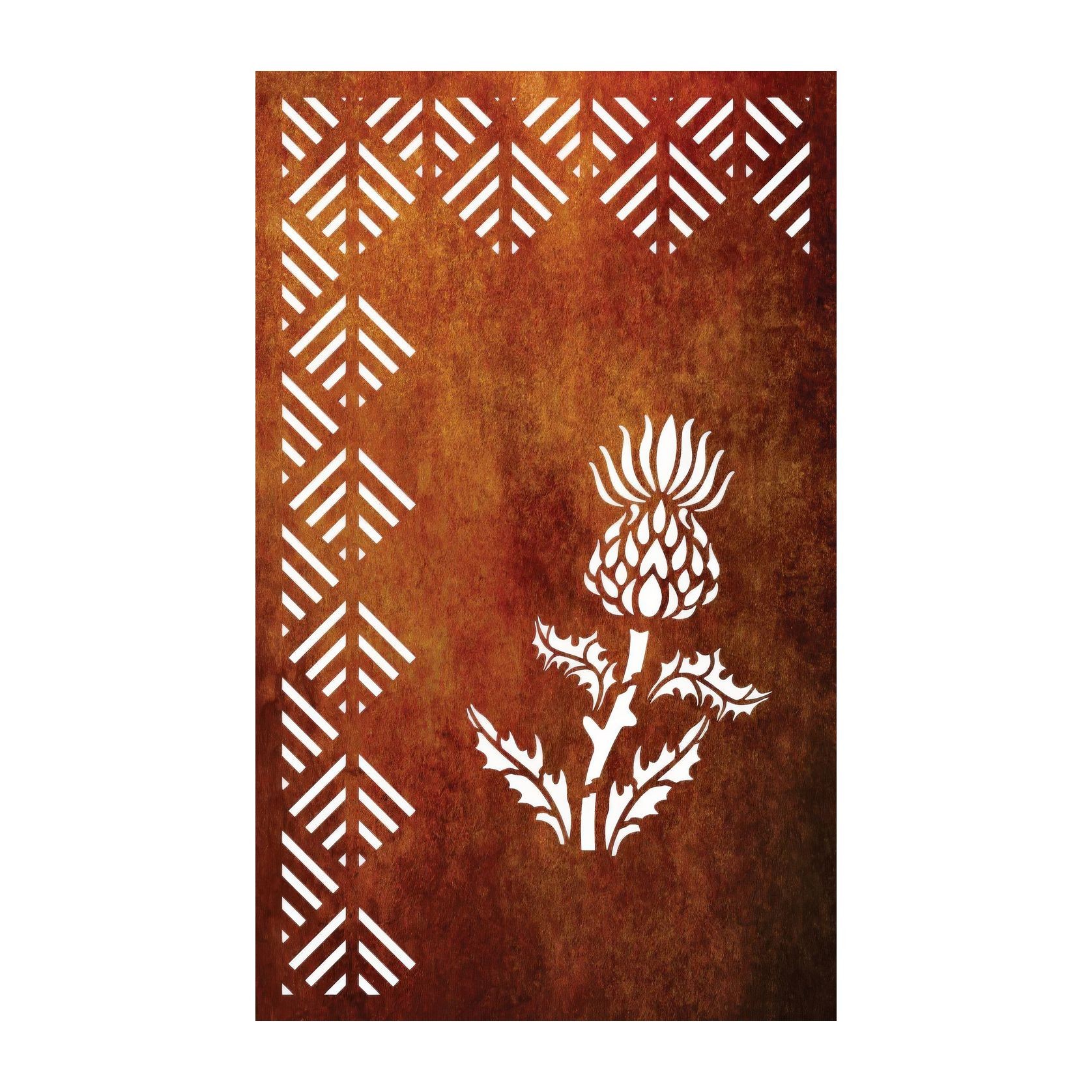 Privacy Screen - Thistle & Weave Panel Set gallery detail image