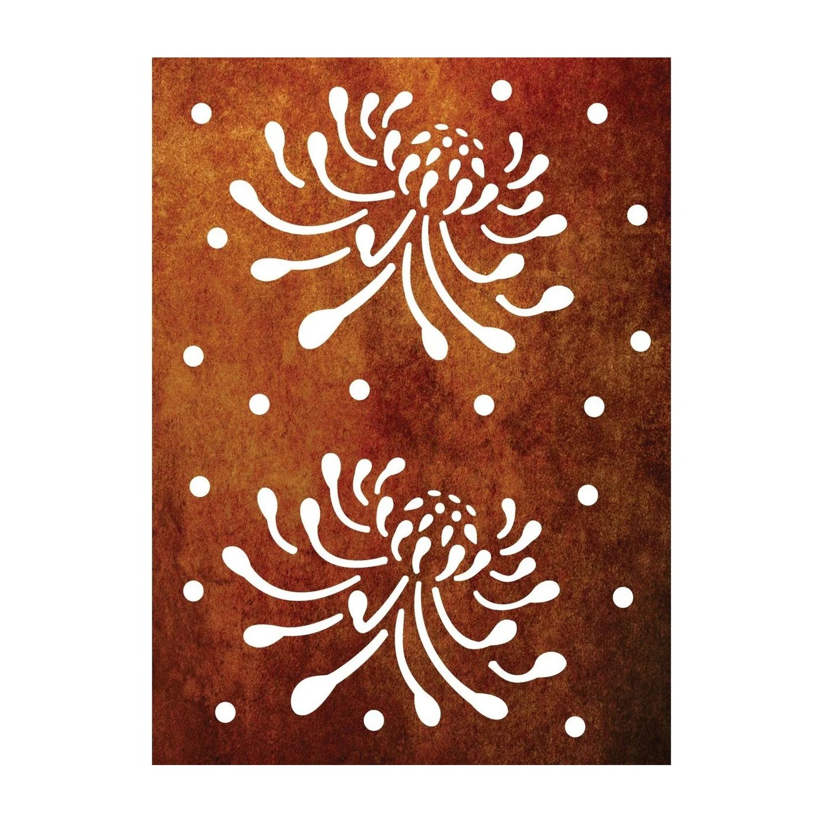 Fence Panel & Privacy Screen - Flower & Polka gallery detail image