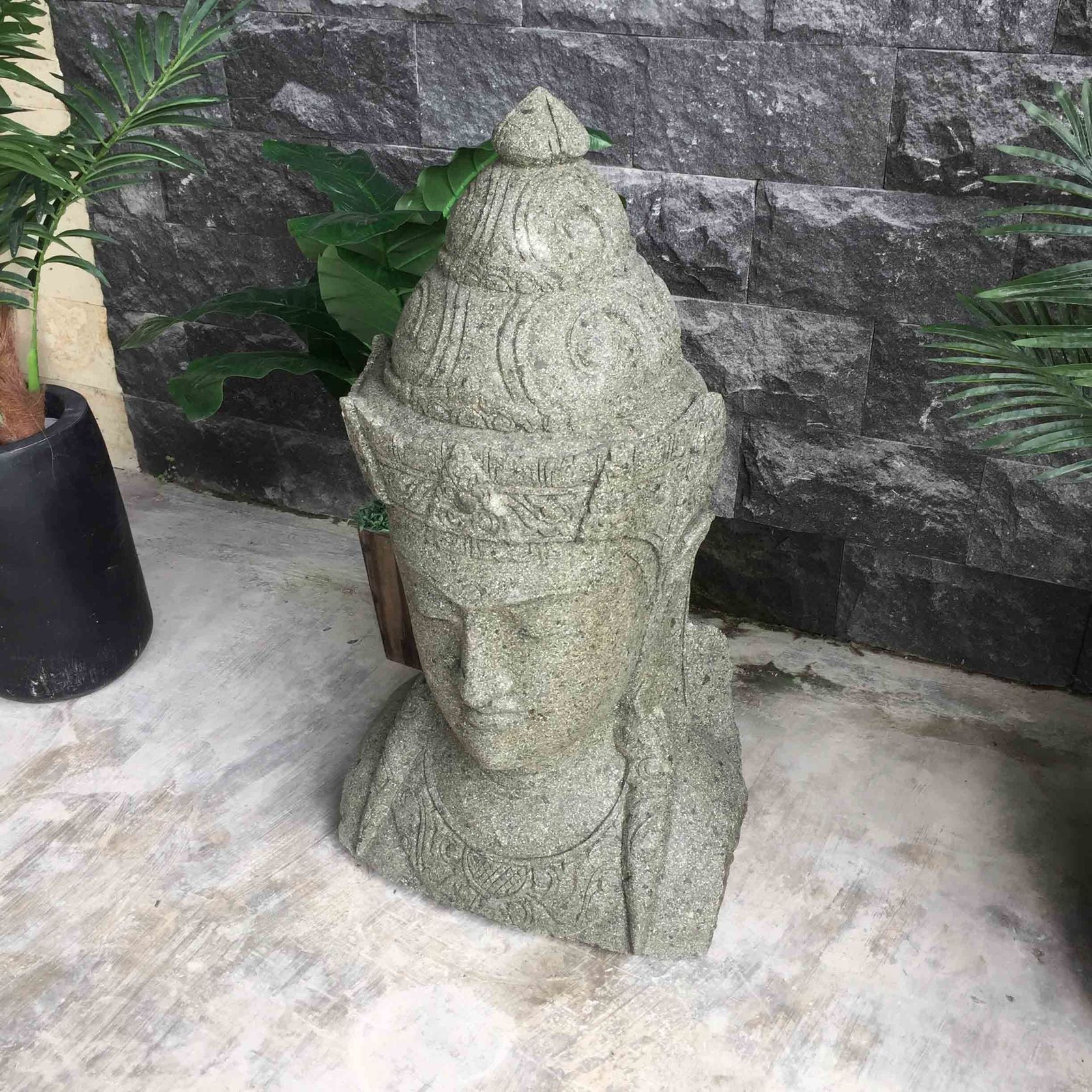 Greenstone Buddha Statue 105cm gallery detail image