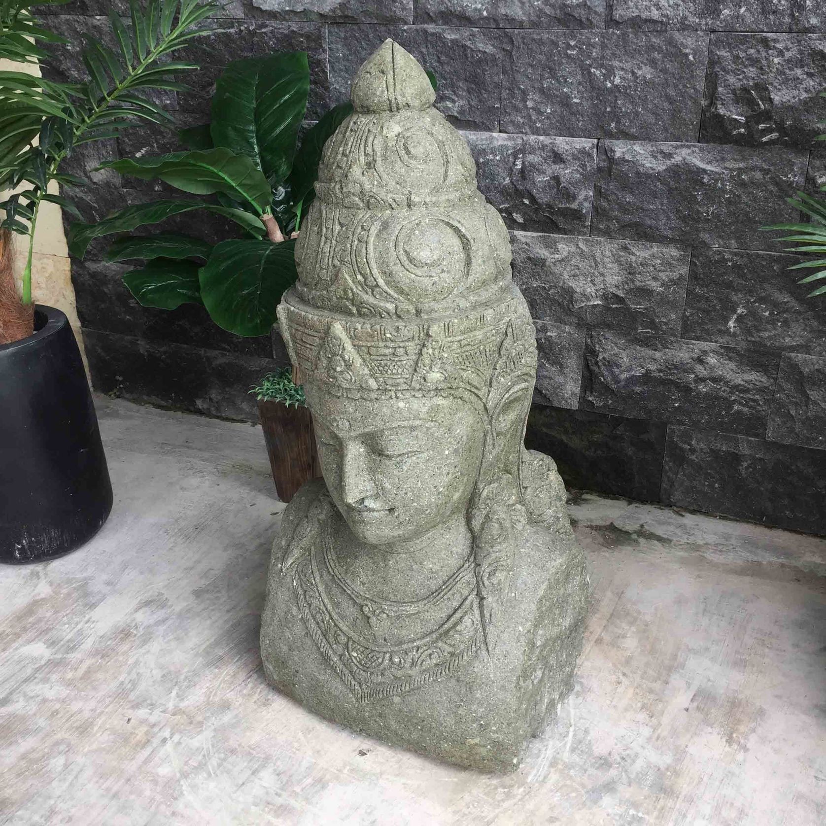 Greenstone Buddha Statue 104cm gallery detail image
