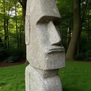 Easter Island Moai Sculpture - (3235) gallery detail image