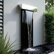 Luxe Black Water Feature I gallery detail image
