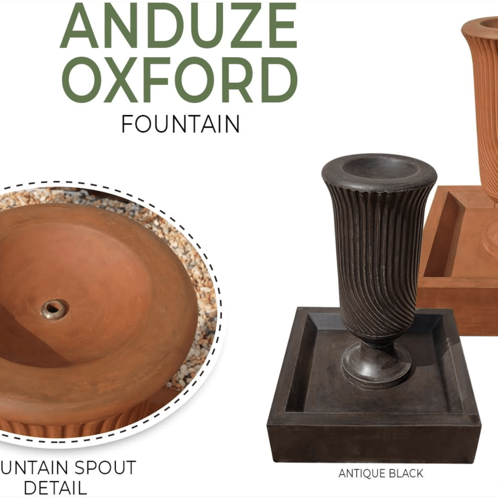 Anduze Oxford Fountain gallery detail image