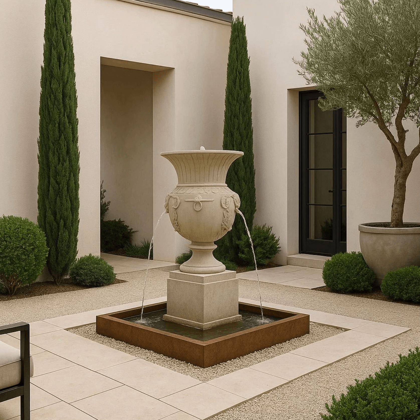 Strasbourg Fountain with 42″ Pond gallery detail image