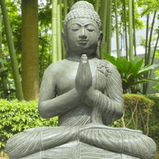 Praying Buddha Sculpture - (3063) gallery detail image