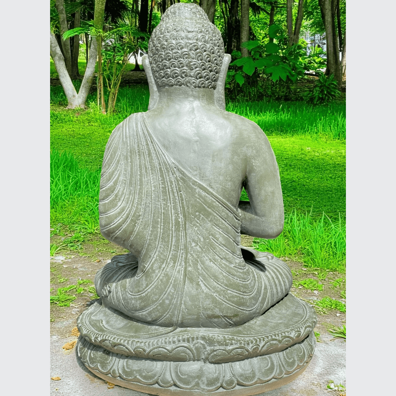 Praying Buddha Sculpture - (3064) gallery detail image