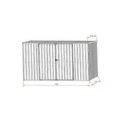 Garden Sheds Grey | YH-F2H1106I-AKL gallery detail image