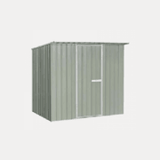 2280 x 1830 x 1980mm Ulti-mates Garden Shed Hazy Grey gallery detail image