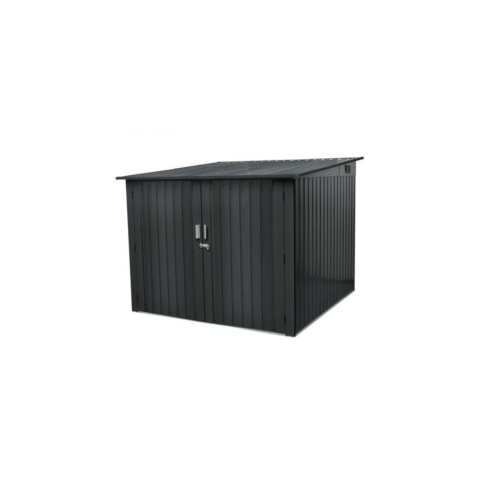 Bike Shed Garden Storage Box | Grey gallery detail image