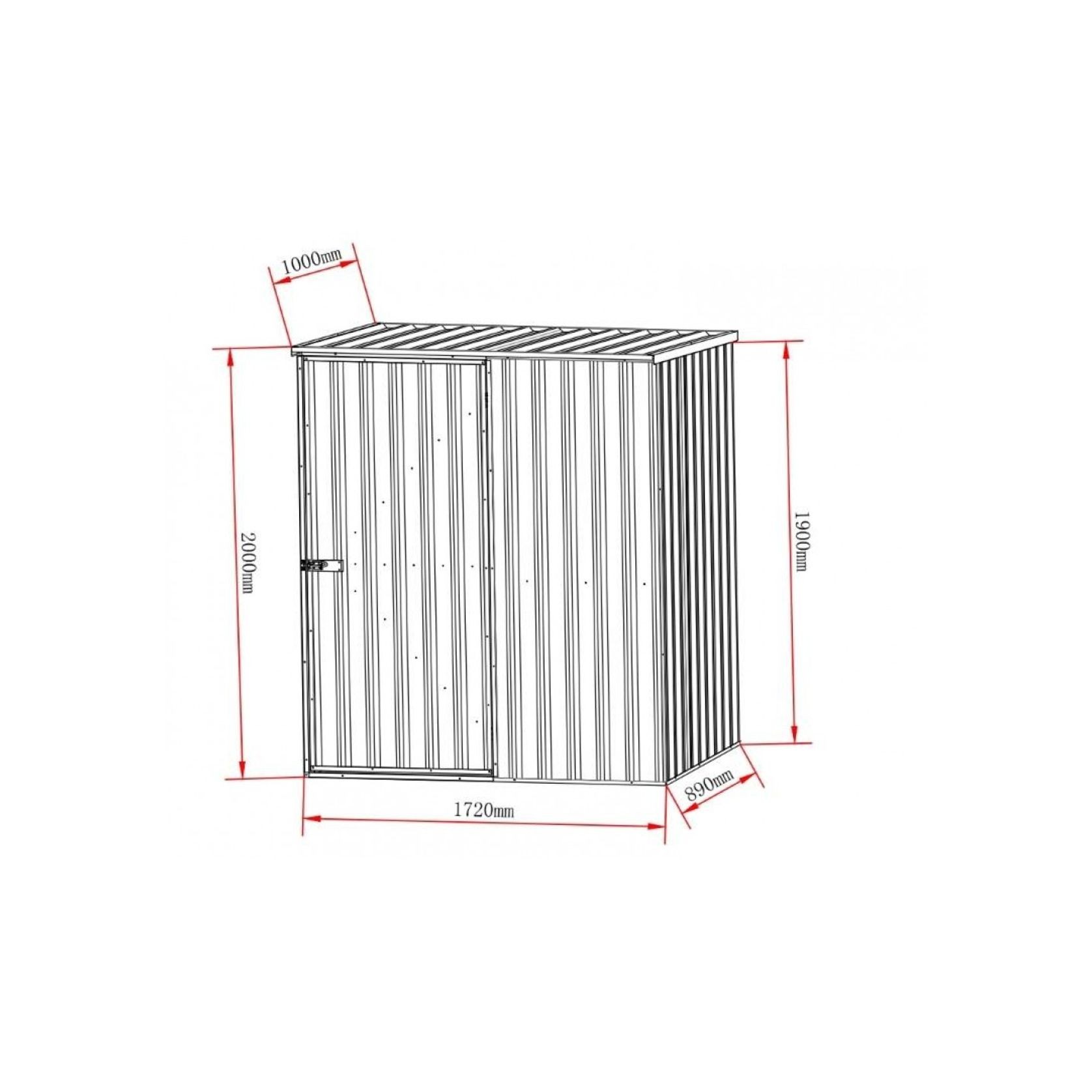 Garden Sheds Grey | YH-FH0603I-AKL gallery detail image