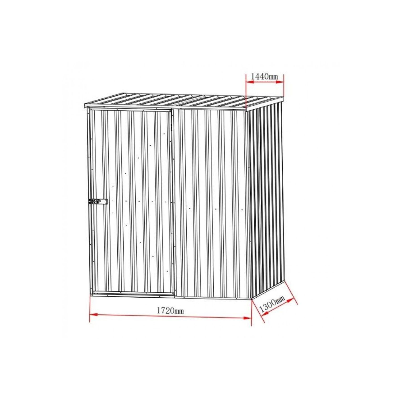 Garden Sheds Grey | YH-FH0604I-AKL gallery detail image