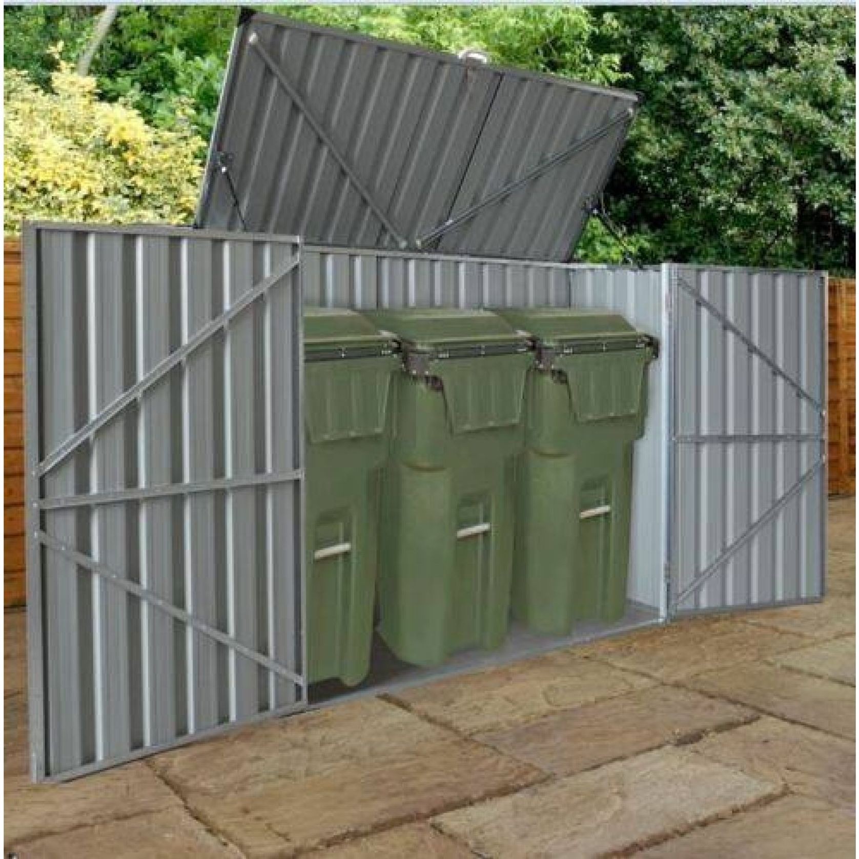 Garden Sheds Grey | YH-ST20094-H128-F-V-AKL gallery detail image