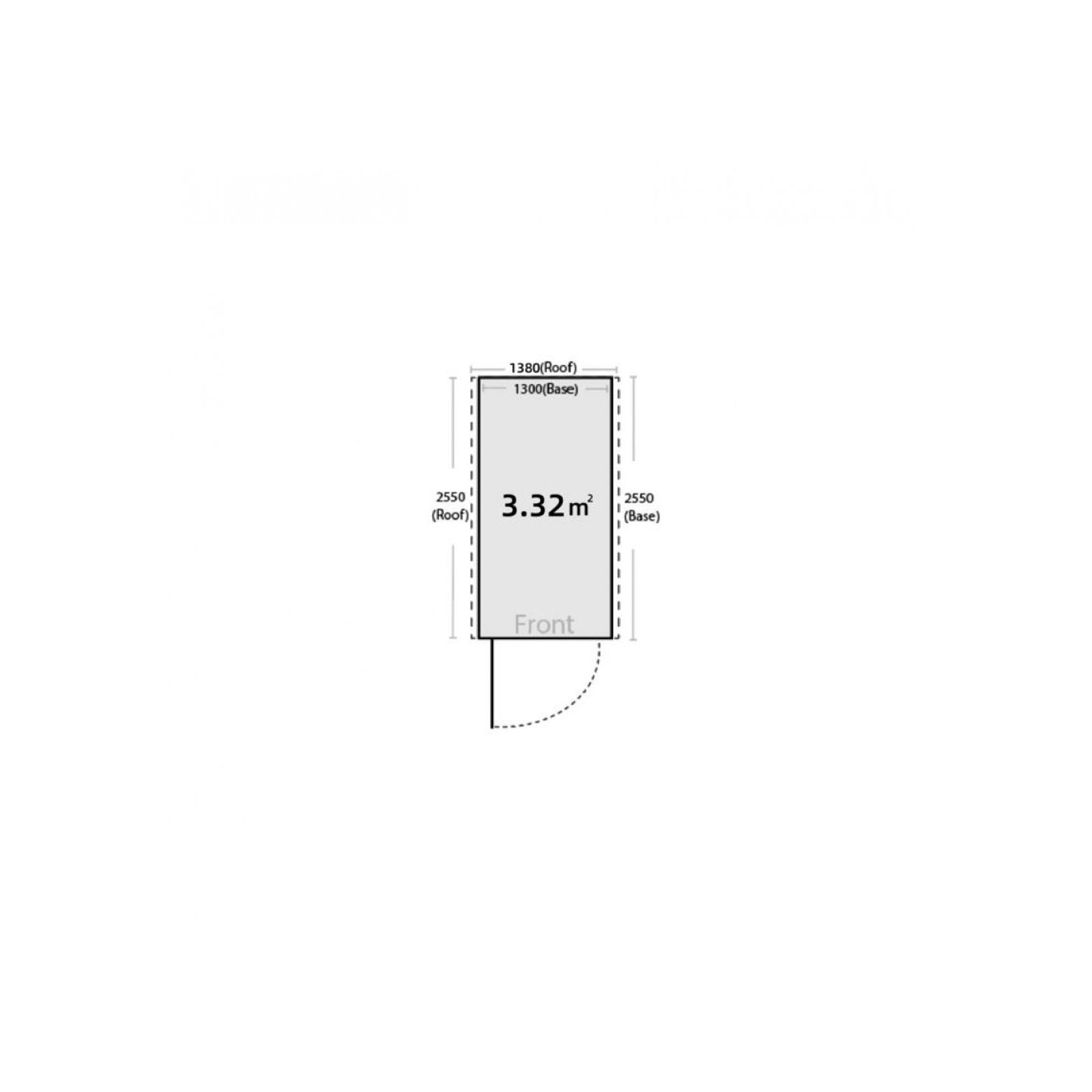 Garden Sheds Grey | YH-F04FDM1B-AKL gallery detail image