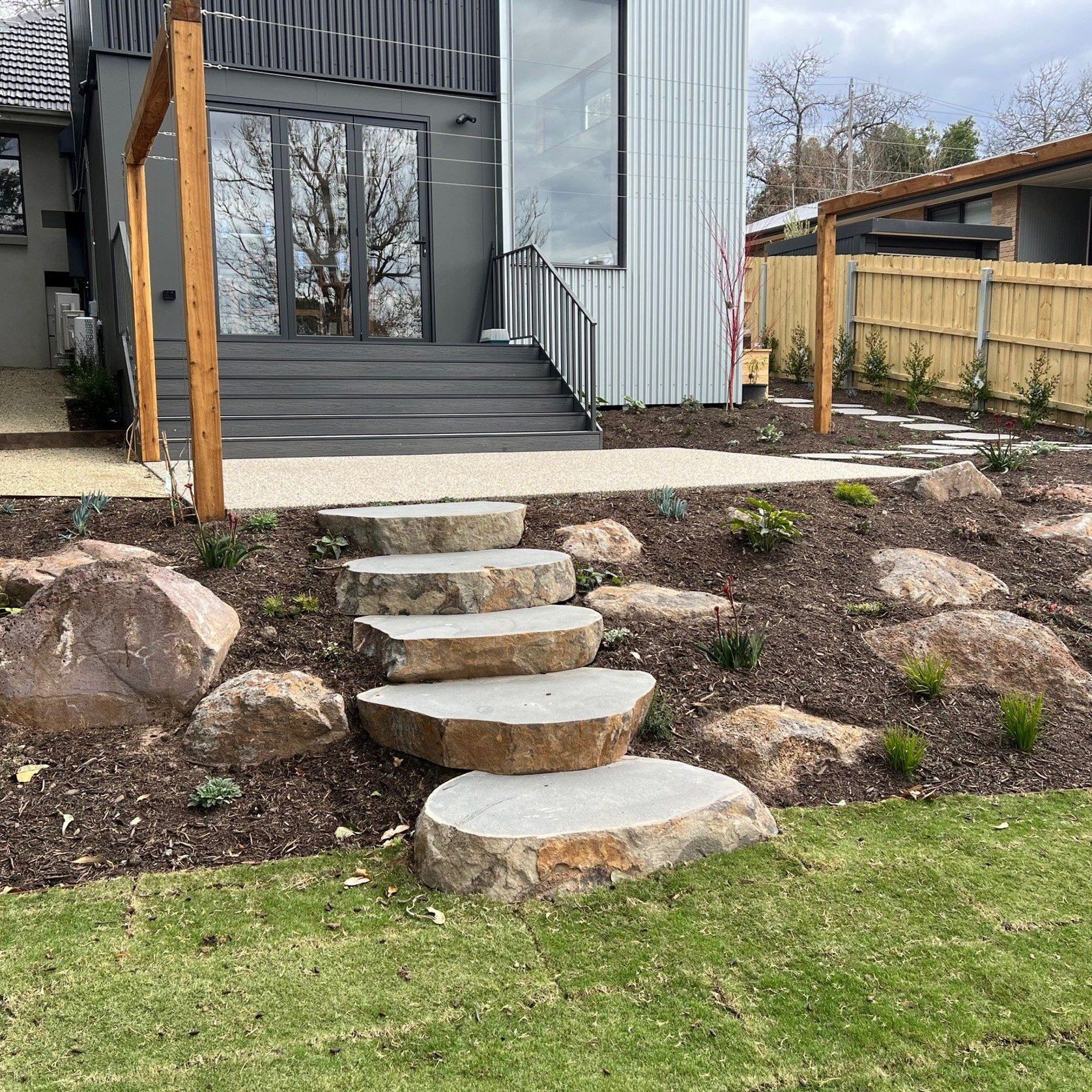 Premium Bluestone Landscape Steps gallery detail image