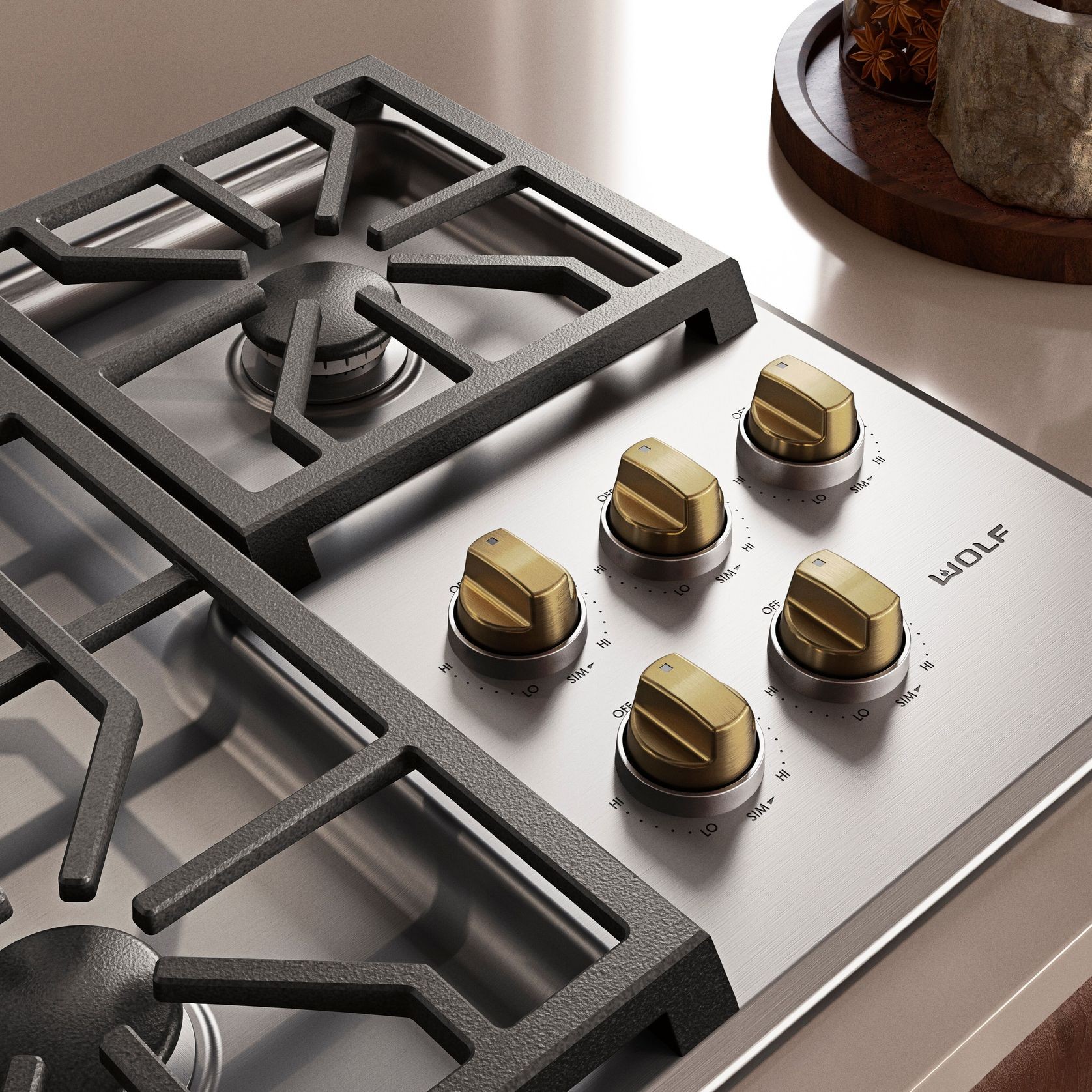Wolf Professional Gas Cooktops gallery detail image