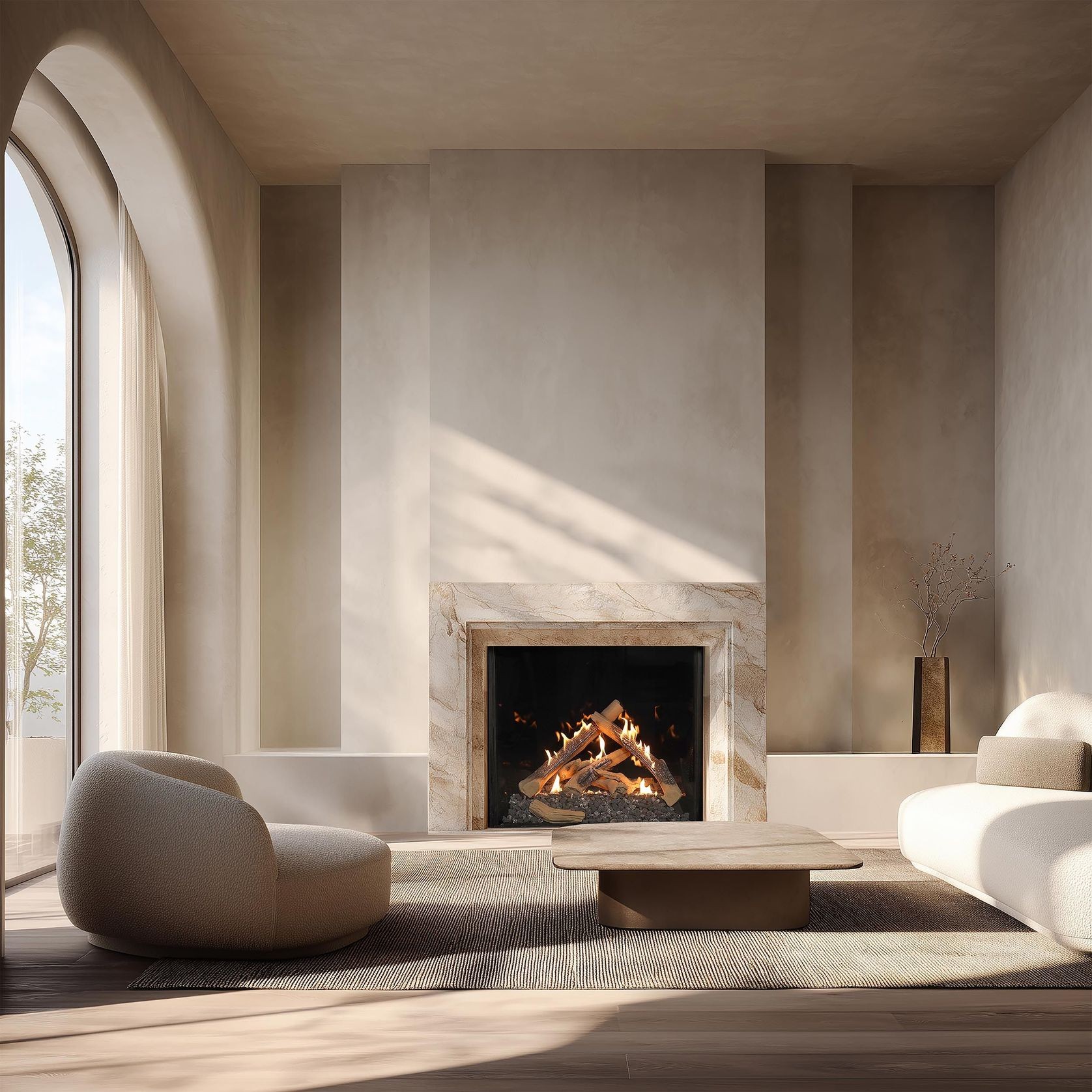 Ortal Wilderness Traditional Gas Fireplaces gallery detail image