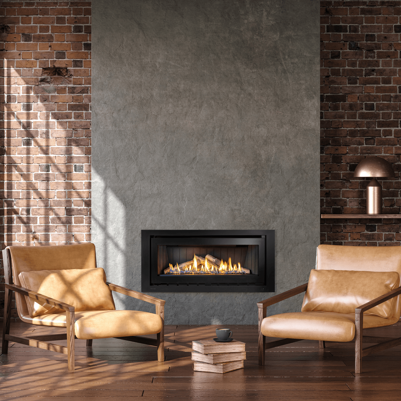 Rinnai Evolve 1253 Plus Inbuilt Gas Fireplace gallery detail image