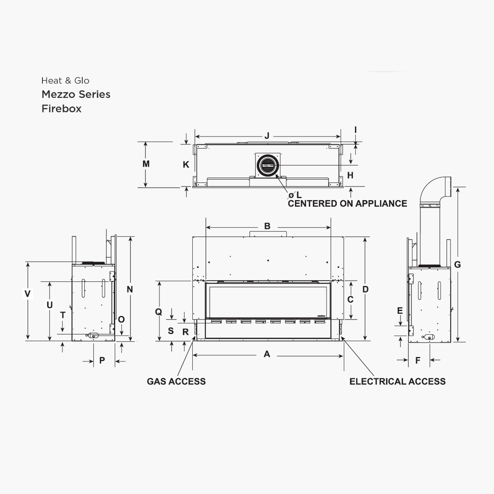Mezzo Series | Gas Fireplace gallery detail image