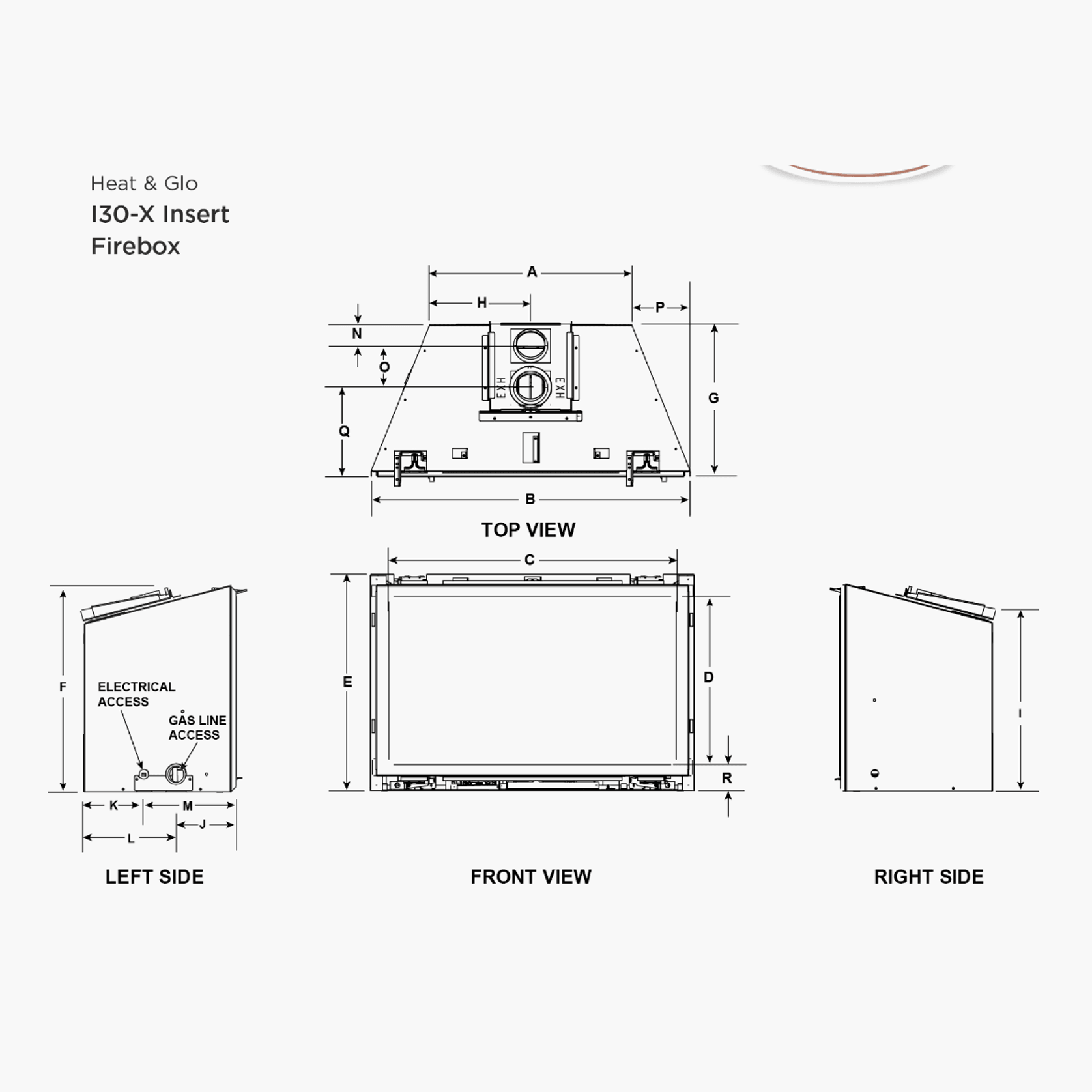 I30-X Insert | Gas Fireplace gallery detail image