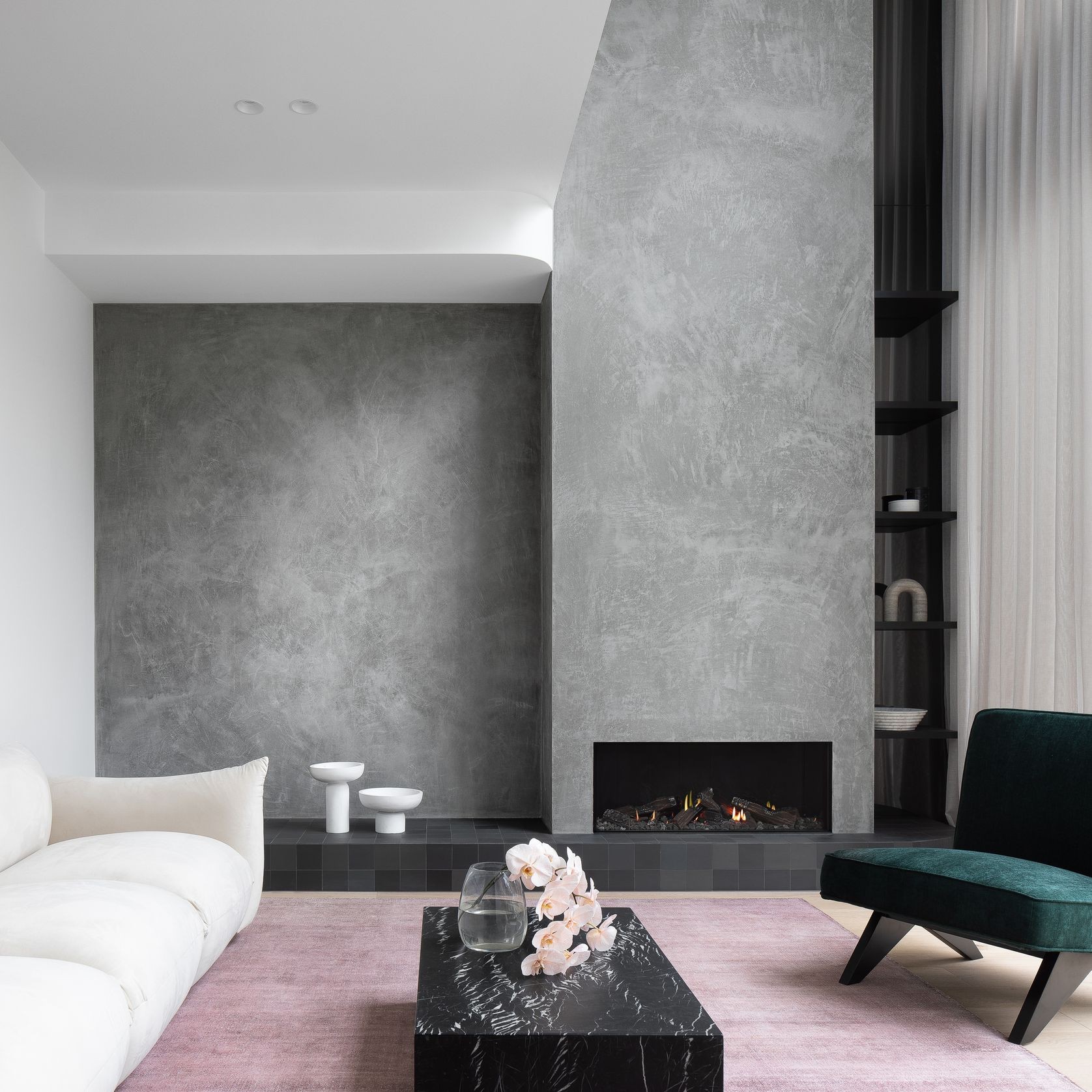 Escea DS1150 High Output Frameless Gas Fireplace gallery detail image