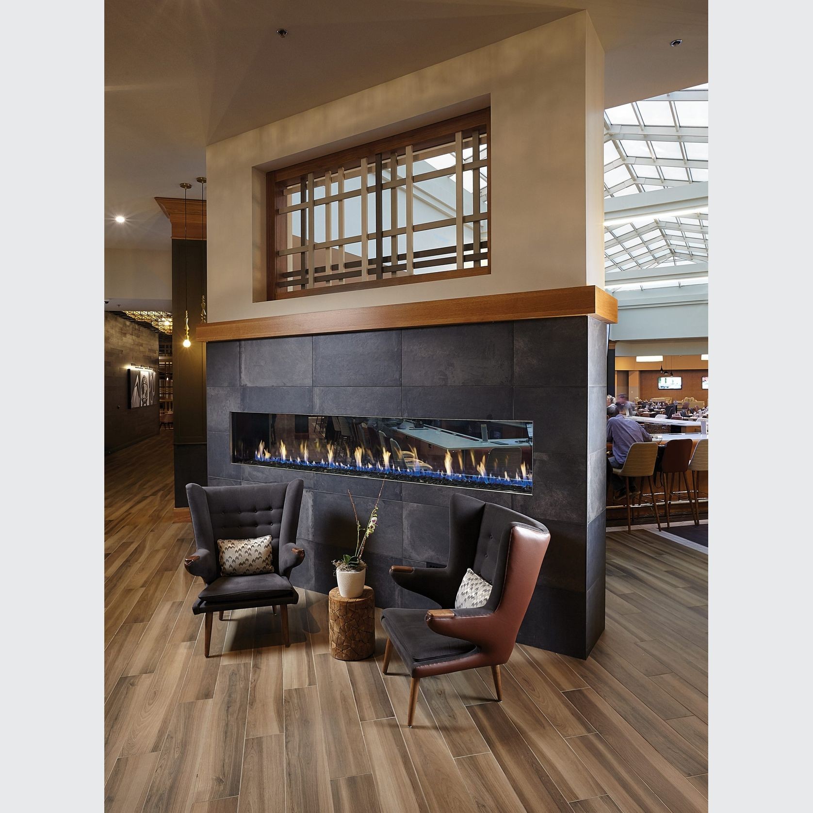 Davinci See Thru Gas Fireplace gallery detail image