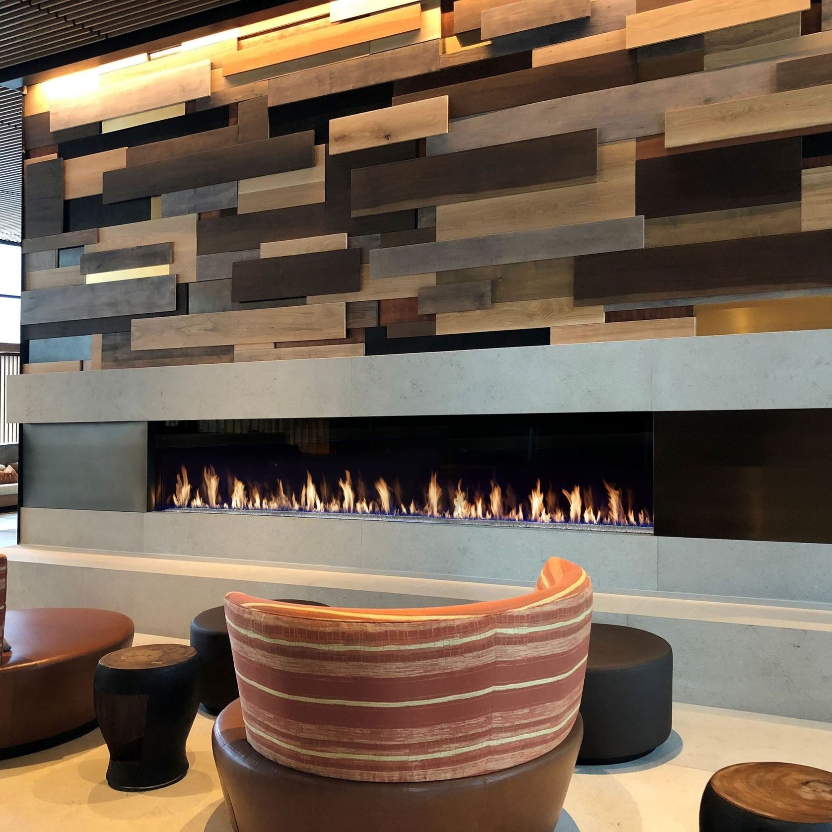 Davinci Single Sided Gas Fireplace gallery detail image